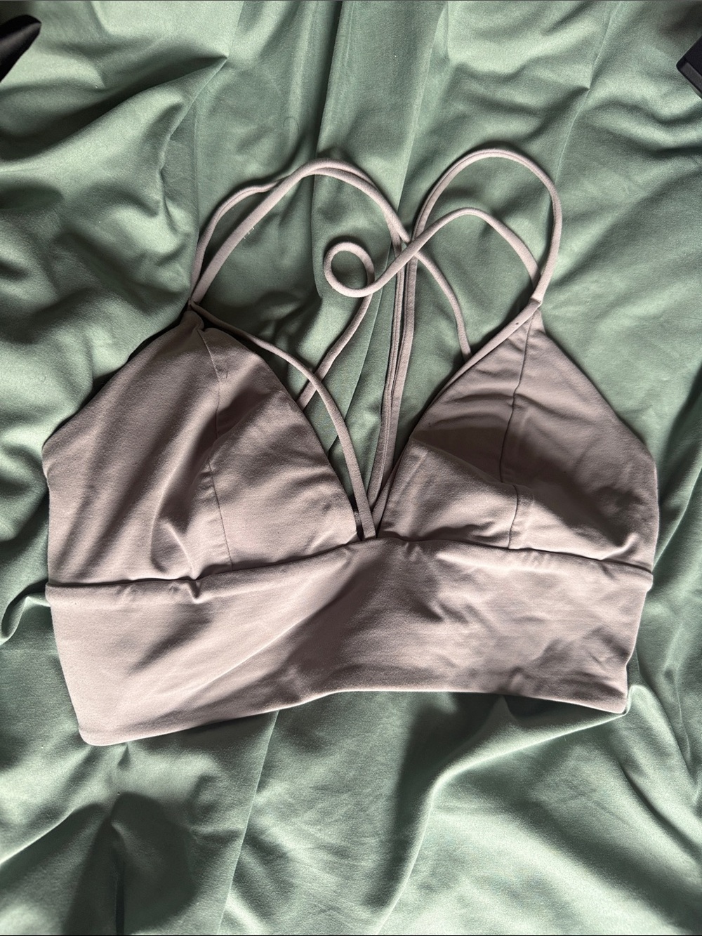 Lululemon Strappy Bralette - Light Mauve